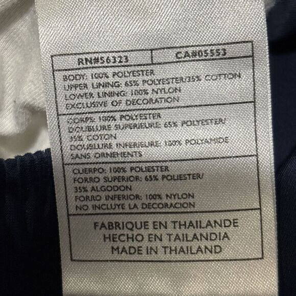 Nike Men's Windbreaker Track Pant Vintage Y2K Navy Yellow Ankle Zip Size XL - Picture 15 of 16